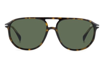 Slnečné okuliare David Beckham DB1159/S 086/UC Polarized Obdĺžníkové Havana