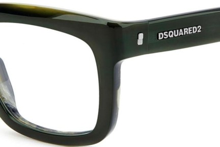 Okuliare Dsquared2 D20144 6AK Obdĺžníkové Zelené