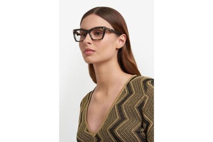 Okuliare Missoni MIS0207 086 Obdĺžníkové Havana