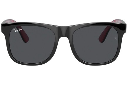 Slnečné okuliare Ray-Ban Junior Marvel Collection RJ9069SF 716787 Squared Čierne