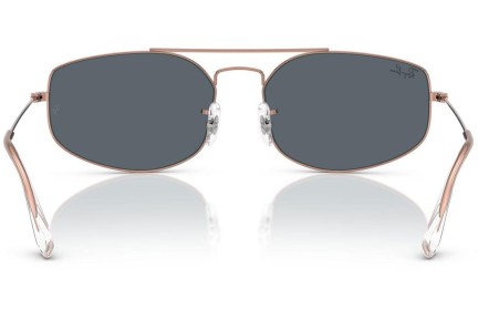 Slnečné okuliare Ray-Ban RB3845 9035R5 Obdĺžníkové Hnedé