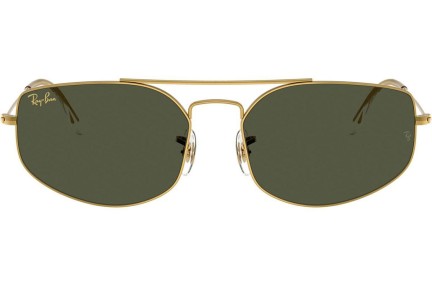 Slnečné okuliare Ray-Ban RB3845 919631 Obdĺžníkové Zlaté