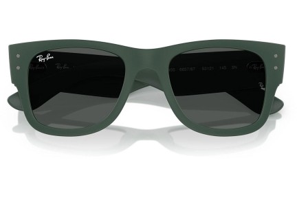 Slnečné okuliare Ray-Ban RB4840S 665787 Squared Zelené