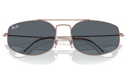 Slnečné okuliare Ray-Ban RB3845 9035R5 Obdĺžníkové Hnedé