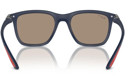 Slnečné okuliare Ray-Ban RB4433M F698H0 Polarized Obdĺžníkové Modré