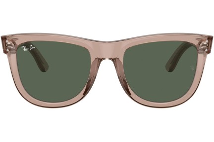 Slnečné okuliare Ray-Ban RBR0502SF 6727VR Squared Hnedé