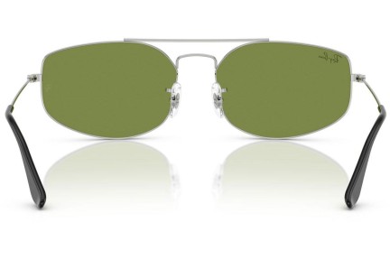 Slnečné okuliare Ray-Ban RB3845 003/4E Obdĺžníkové Strieborné