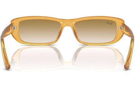 Slnečné okuliare Ray-Ban RB4436D 668213 Squared Žlté