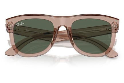 Slnečné okuliare Ray-Ban RBR0502SF 6727VR Squared Hnedé