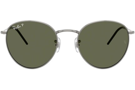 Slnečné okuliare Ray-Ban RBR0103S 004/9A Polarized Okrúhle Sivé