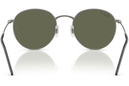 Slnečné okuliare Ray-Ban RBR0103S 004/9A Polarized Okrúhle Sivé