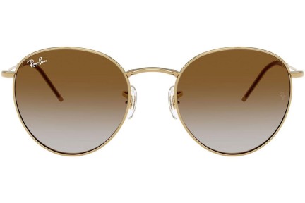 Slnečné okuliare Ray-Ban RBR0103S 001/CB Okrúhle Zlaté