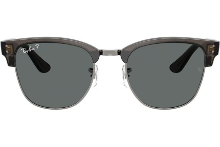 Slnečné okuliare Ray-Ban RBR0504S 670781 Polarized Squared Sivé