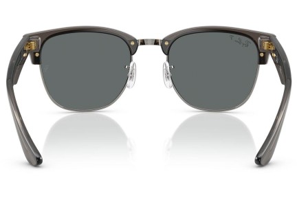 Slnečné okuliare Ray-Ban RBR0504S 670781 Polarized Squared Sivé