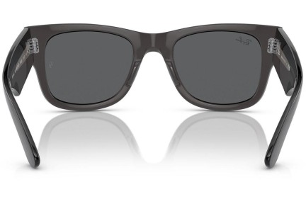 Slnečné okuliare Ray-Ban Mega Wayfarer RB0840S 1406B1 Squared Čierne