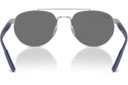 Slnečné okuliare Ray-Ban RB3736 003/6G Obdĺžníkové Strieborné