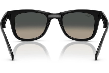 Slnečné okuliare Ray-Ban Folding Wayfarer RB4105 601/71 Squared Čierne