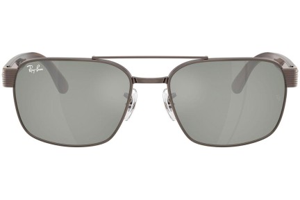 Slnečné okuliare Ray-Ban RB3751 925940 Squared Hnedé