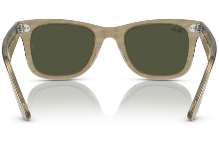 Slnečné okuliare Ray-Ban Wayfarer RB2140F 138731 Squared Sivé