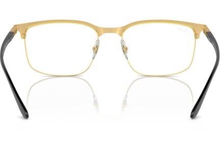 Okuliare Ray-Ban RX6518 2890 Squared Zlaté