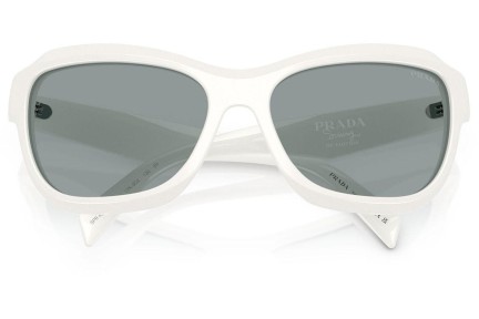 Slnečné okuliare Prada PRA27SF 17K3C2 Cat Eye Biele