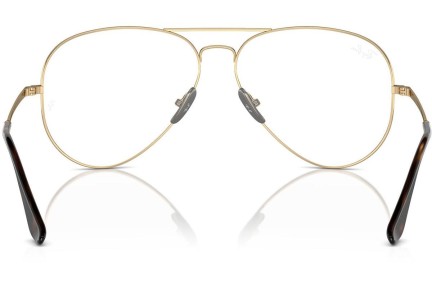 Okuliare Ray-Ban RX8789 1247 Pilot Hnedé