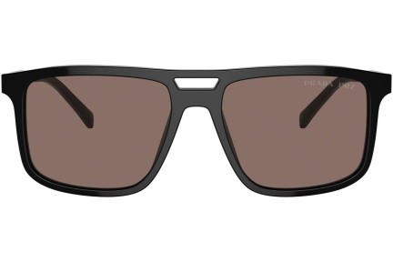 Slnečné okuliare Prada PRA22S 16K30H Polarized Squared Čierne