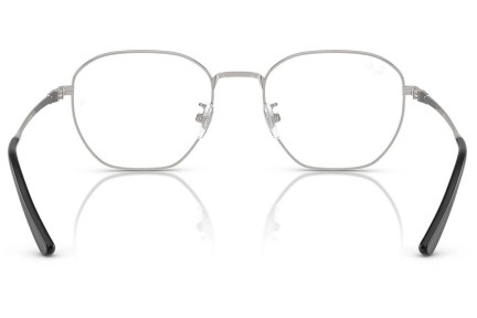 Okuliare Ray-Ban RX8777D 1002 Obdĺžníkové Strieborné