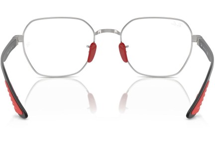 Okuliare Ray-Ban RX6594M F031 Obdĺžníkové Strieborné