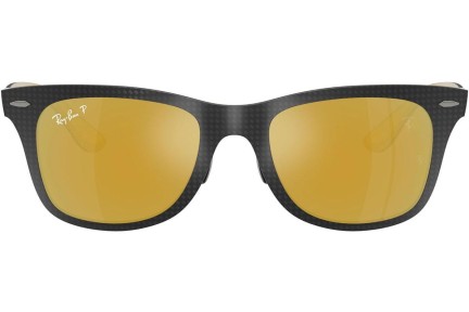 Slnečné okuliare Ray-Ban RB8395M F1156B Polarized Squared Čierne