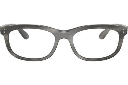 Okuliare Ray-Ban RX5489 8400 Squared Sivé