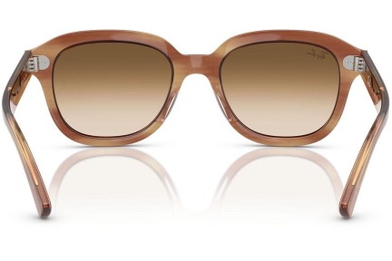 Slnečné okuliare Ray-Ban Erik RB4398 140351 Squared Hnedé