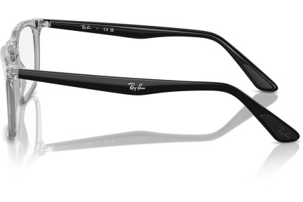 Okuliare Ray-Ban RX5389I 8221 Squared Sivé