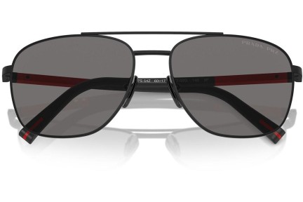 Slnečné okuliare Prada Linea Rossa PS54ZS 1BO02G Polarized Oválne Čierne