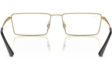 Okuliare Ray-Ban RX6541 2500 Squared Zlaté