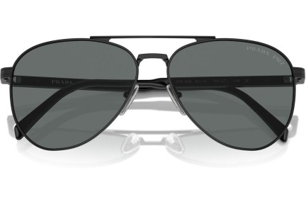 Slnečné okuliare Prada PRA58S 1AB5Z1 Polarized Pilot Čierne