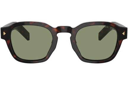 Slnečné okuliare Prada PRA16SF 17N20G Polarized Okrúhle Havana