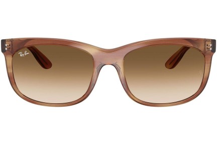 Slnečné okuliare Ray-Ban RB2389 140351 Obdĺžníkové Hnedé