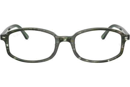 Okuliare Ray-Ban RX5432 8398 Obdĺžníkové Zelené