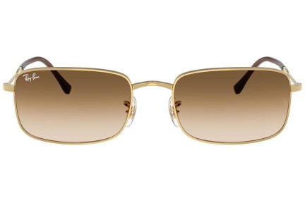 Slnečné okuliare Ray-Ban RB3746 001/51 Obdĺžníkové Zlaté