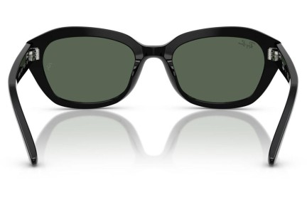 Slnečné okuliare Ray-Ban Junior RJ9081S 100/71 Obdĺžníkové Čierne