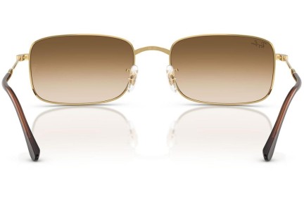 Slnečné okuliare Ray-Ban RB3746 001/51 Obdĺžníkové Zlaté