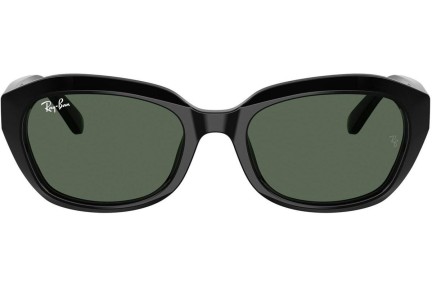 Slnečné okuliare Ray-Ban Junior RJ9081S 100/71 Obdĺžníkové Čierne