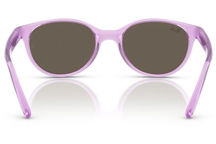 Slnečné okuliare Ray-Ban Junior RJ9080S 7172/3 Okrúhle Fialové