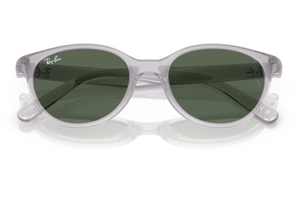 Slnečné okuliare Ray-Ban Junior RJ9080S 717171 Okrúhle Sivé