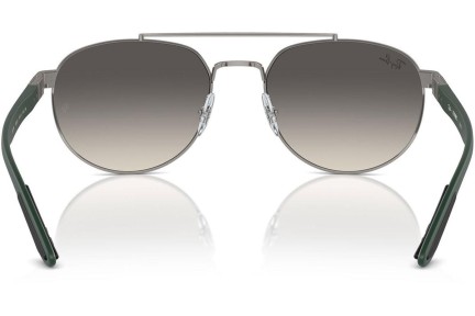 Slnečné okuliare Ray-Ban RB3736 926911 Obdĺžníkové Sivé