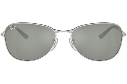 Slnečné okuliare Ray-Ban RB3733 003/40 Pilot Strieborné