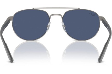 Slnečné okuliare Ray-Ban RB3736 004/80 Obdĺžníkové Sivé