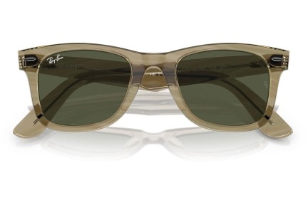 Slnečné okuliare Ray-Ban Wayfarer RB2140F 138731 Squared Sivé