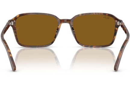 Slnečné okuliare Ray-Ban RB2231 141833 Squared Hnedé